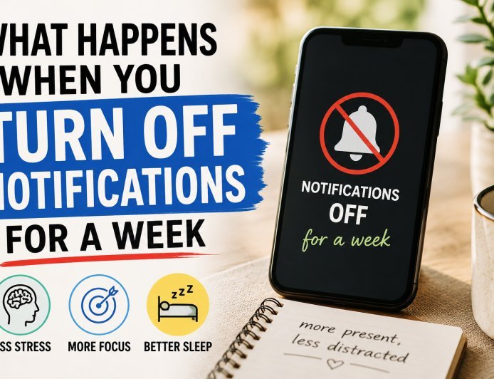 What Happens When You Turn Off Notifications for a Week