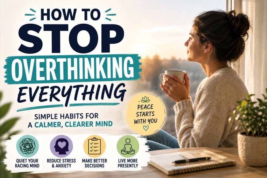 How to Stop Overthinking Everything?