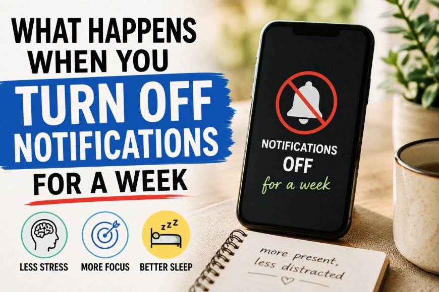 What Happens When You Turn Off Notifications for a Week