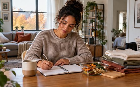 The Sunday Reset Routine That Makes the Whole Week Feel Less Chaotic
