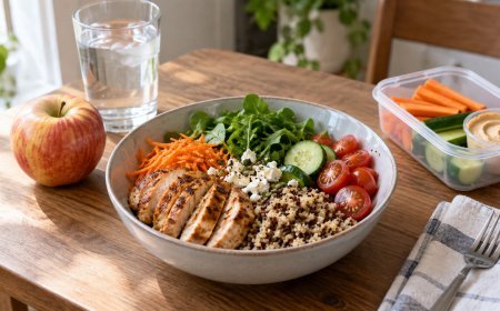 The Three-Part Lunch Formula for Busy Days: Protein, Produce, and Something Satisfying