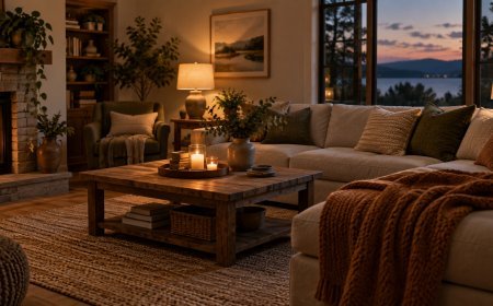 How Softer Evening Lighting Can Make the House Feel Ready for Rest