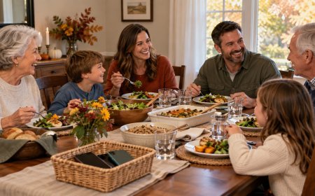 What Happens to Family Conversations When Meals Become Device-Free?