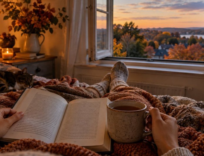 A Cozy Fall Evening Reset for When the Day Feels Too Loud