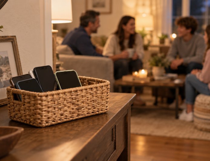 The Phone Parking Spot: A Simple Way to Create More Screen-Free Time at Home
