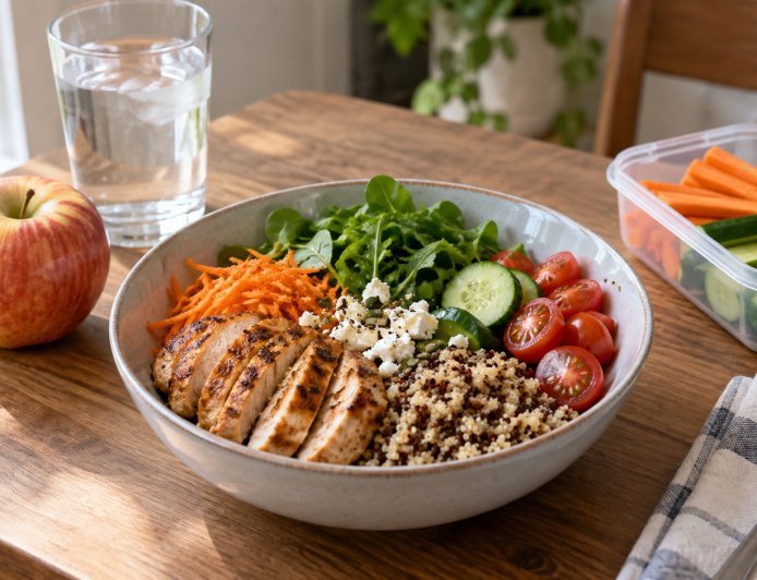 The Three-Part Lunch Formula for Busy Days: Protein, Produce, and Something Satisfying