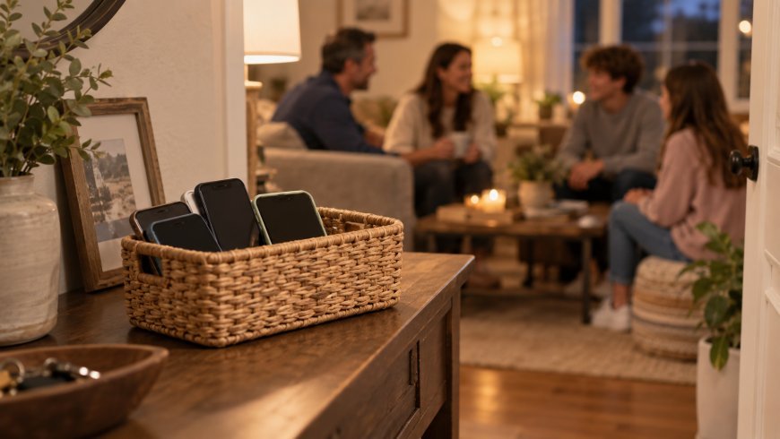 The Phone Parking Spot: A Simple Way to Create More Screen-Free Time at Home