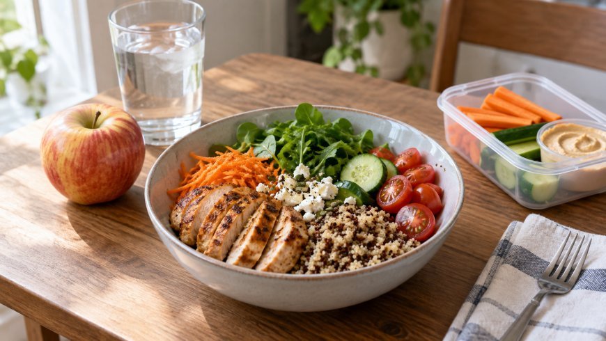 The Three-Part Lunch Formula for Busy Days: Protein, Produce, and Something Satisfying