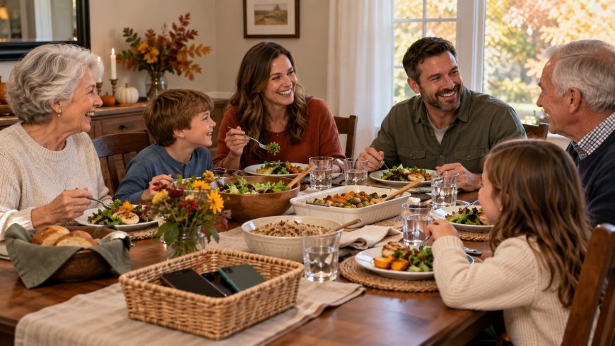 What Happens to Family Conversations When Meals Become Device-Free?