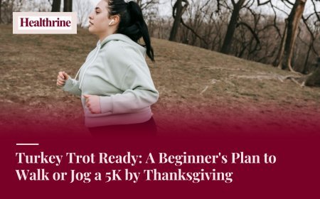 Turkey Trot Ready: A Beginner's Plan to Walk or Jog a 5K by Thanksgiving