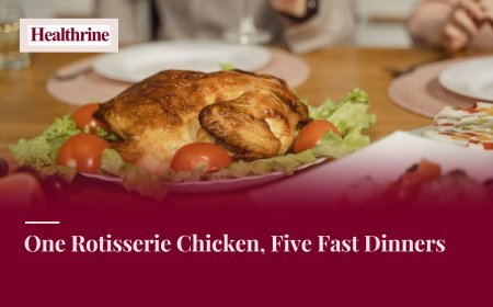 One Rotisserie Chicken, Five Fast Dinners