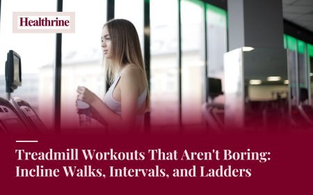 Treadmill Workouts That Aren't Boring: Incline Walks, Intervals, and Ladders