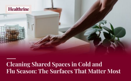 Cleaning Shared Spaces in Cold and Flu Season: The Surfaces That Matter Most