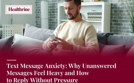Text Message Anxiety: Why Unanswered Messages Feel Heavy and How to Reply Without Pressure