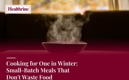 Cooking for One in Winter: Small-Batch Meals That Don't Waste Food