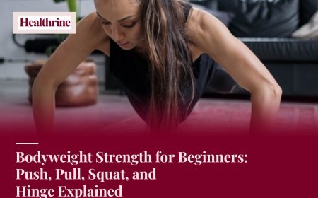 Bodyweight Strength for Beginners: Push, Pull, Squat, and Hinge Explained
