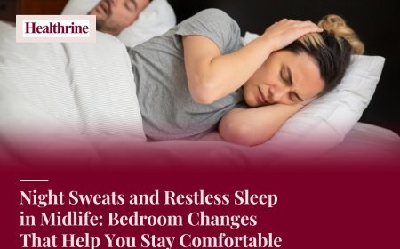 Night Sweats and Restless Sleep in Midlife: Bedroom Changes That Help You Stay Comfortable