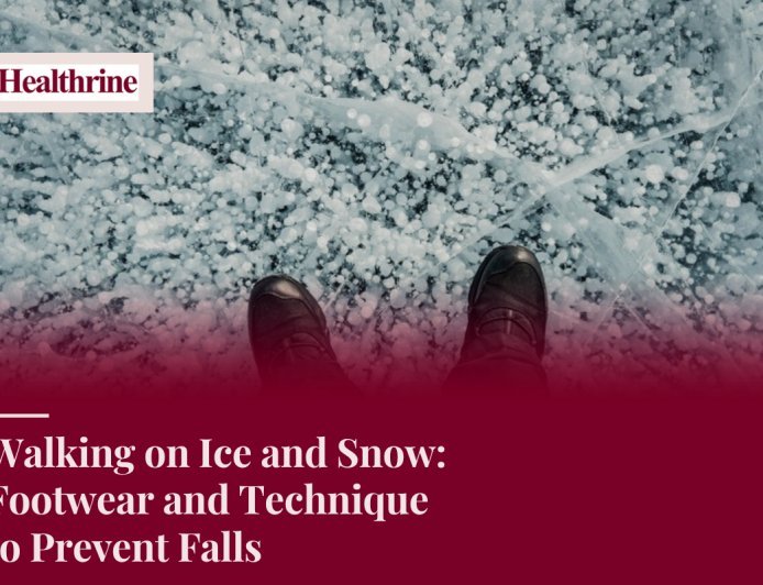 Walking on Ice and Snow: Footwear and Technique to Prevent Falls