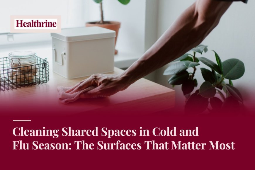 Cleaning Shared Spaces in Cold and Flu Season: The Surfaces That Matter Most